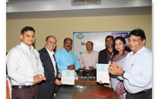 MoU with SKF India Limited for an Advanced Reliability Centre.