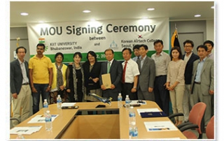 MoU with Korean Airtech College