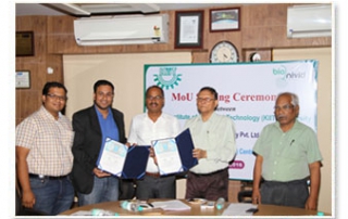 MoU with Bionivid Technology Pvt.Ltd.