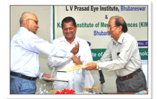 MOU with L V Prasad Eye Institute, Bhubaneswar