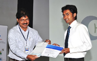 KIIT Student awarded Best Student Award by TCS