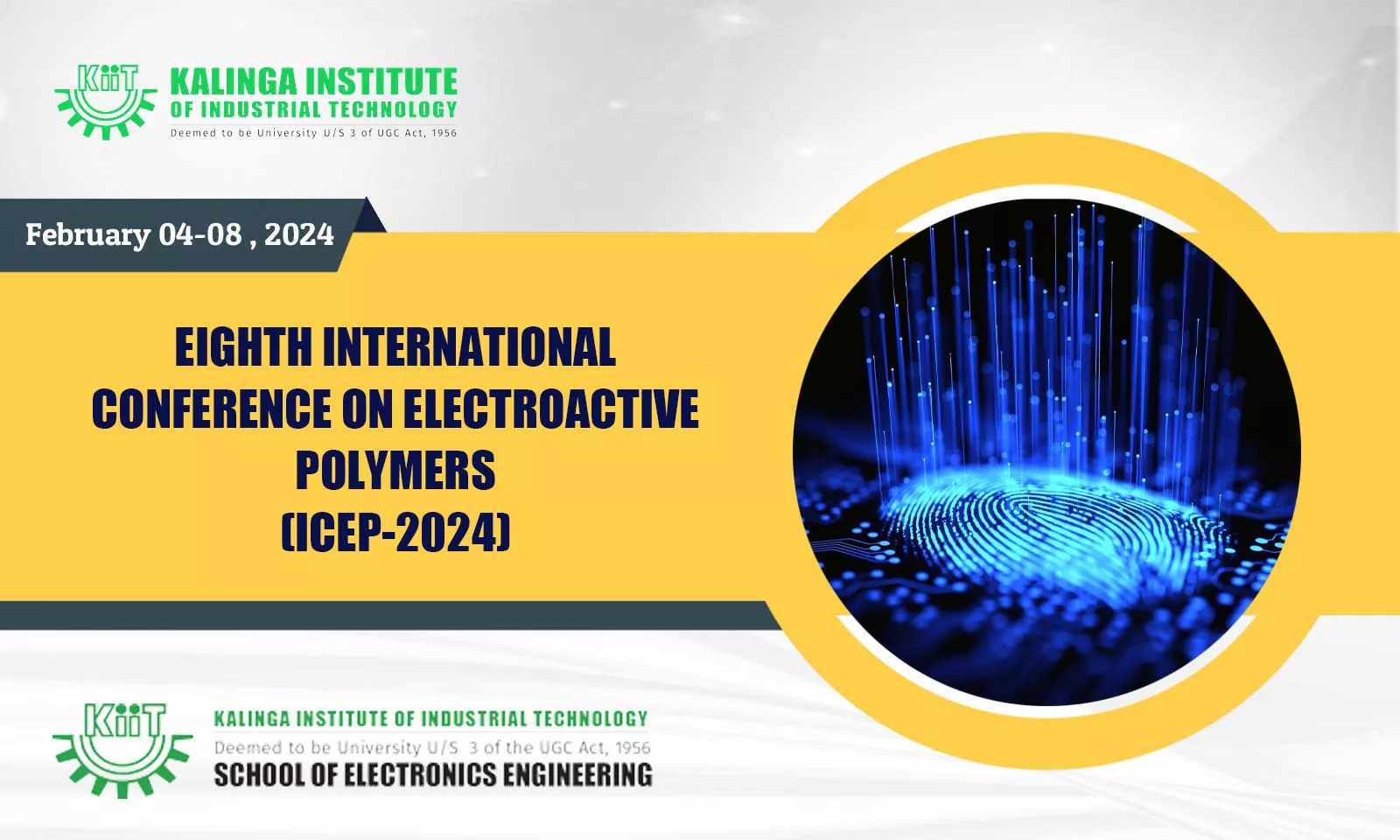 Eighth International Conference on Electroactive Polymers (ICEP2024